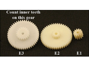 Hour Meter Three Gear Set